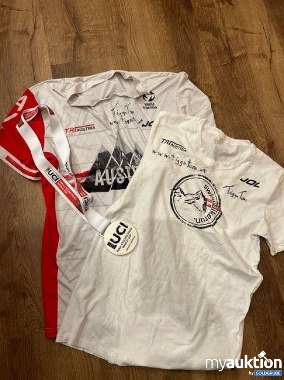 Artikel Nr. 920405: Frühwirth Thomas, Paralympics, Fanpaket mit Medaille, Paracycling Adelaide 2024, signiert