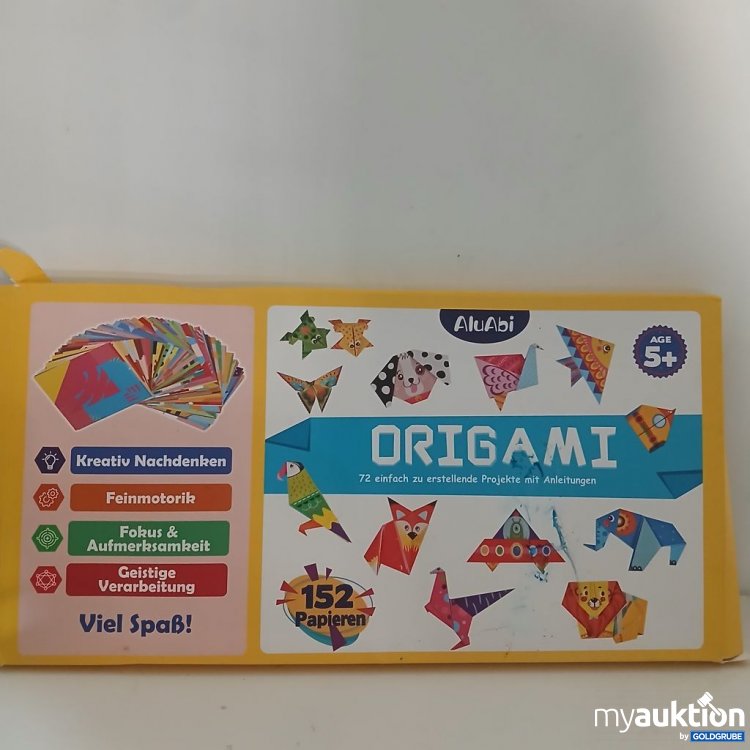 Artikel Nr. 921405: AluAbi Origami01  72 Projekte Anleitung Buch 14x14 cm