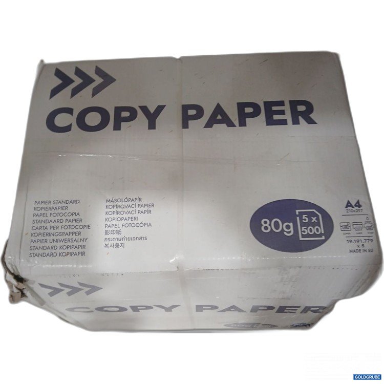 Artikel Nr. 934405 Artikel Nr. 934405: COPY PAPER A4 80 g 5x500 Blatt