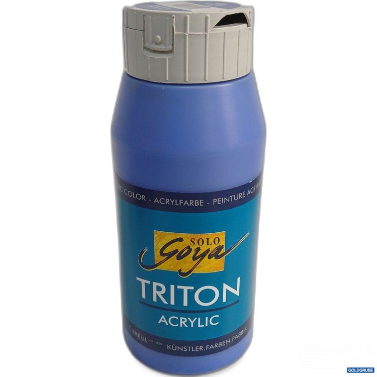 Artikel Nr. 950405: Solo Goya Triton Acrylic Künstler Farben Fabric 17019 Ultramarienblau   750ml