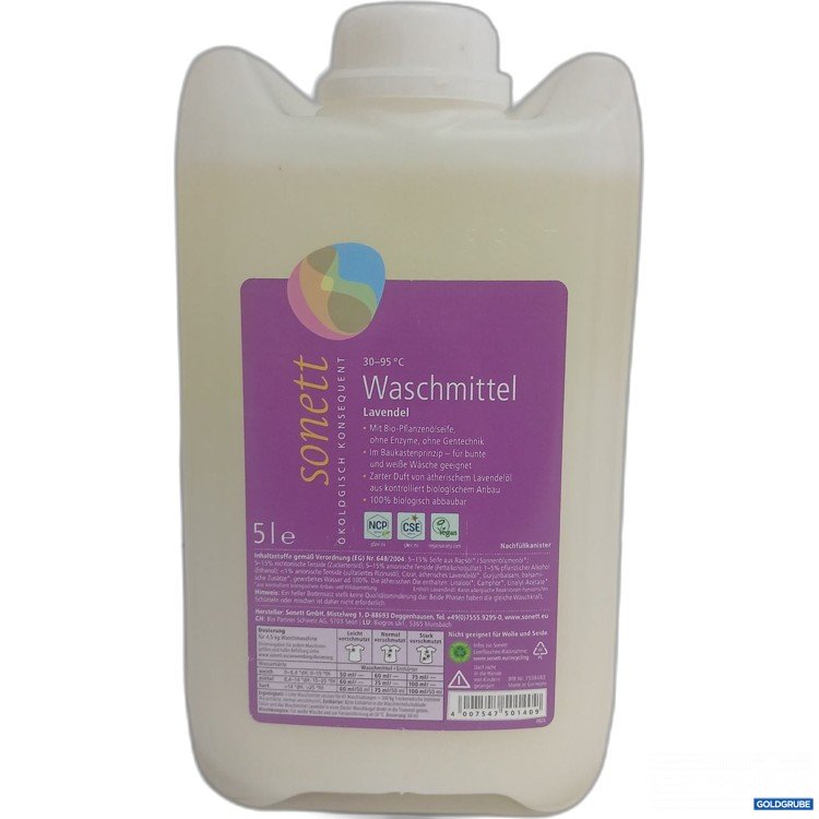 Artikel Nr. 960405: Sonett Waschmittel Lavendel 5L 