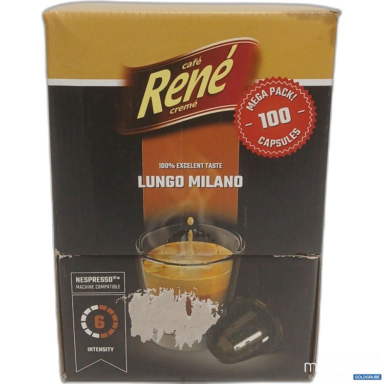 Artikel Nr. 973405: Nespresso Lungo Milano Cafè Renè Creme  500g 