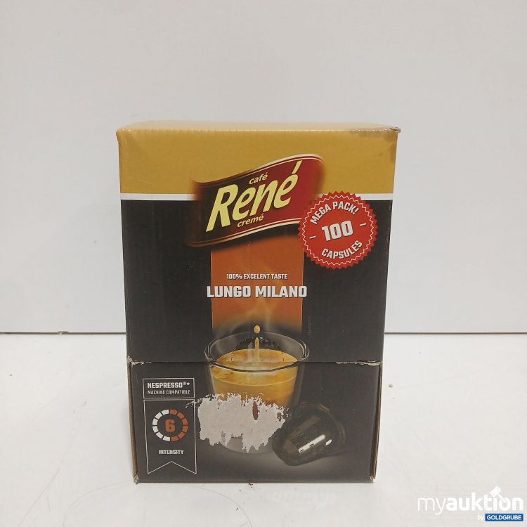 Artikel Nr. 973405: Nespresso Lungo Milano Cafè Renè Creme  500g 