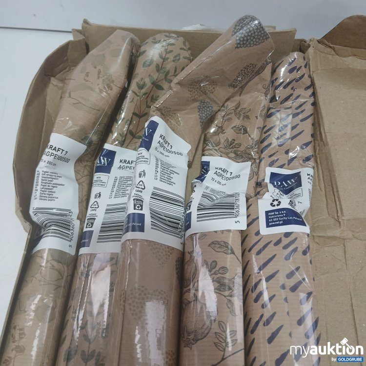 Artikel Nr. 992405: Geschenkspapier je 70x200cm 5 Rollen 