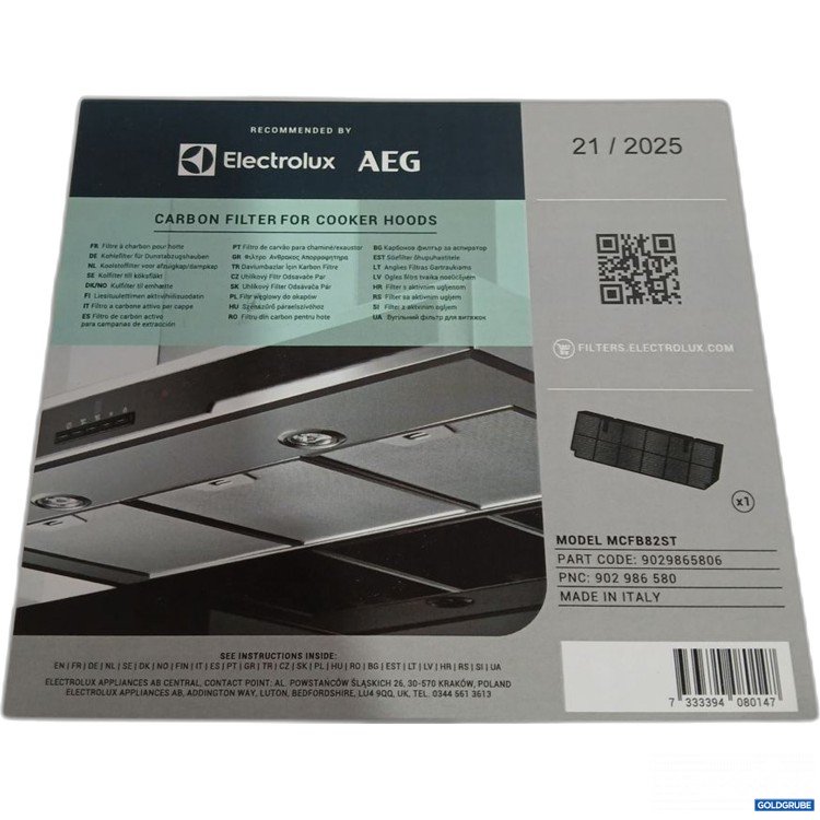 Artikel Nr. 442406: AEG Carbon Filter MCFB82ST