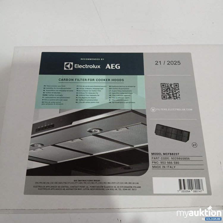 Artikel Nr. 442406: AEG Carbon Filter MCFB82ST