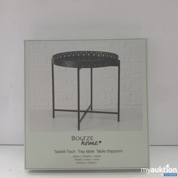 Artikel Nr. 447406 Artikel Nr. 447406: BOLTZE home Tablett-Tisch H45cm D40cm