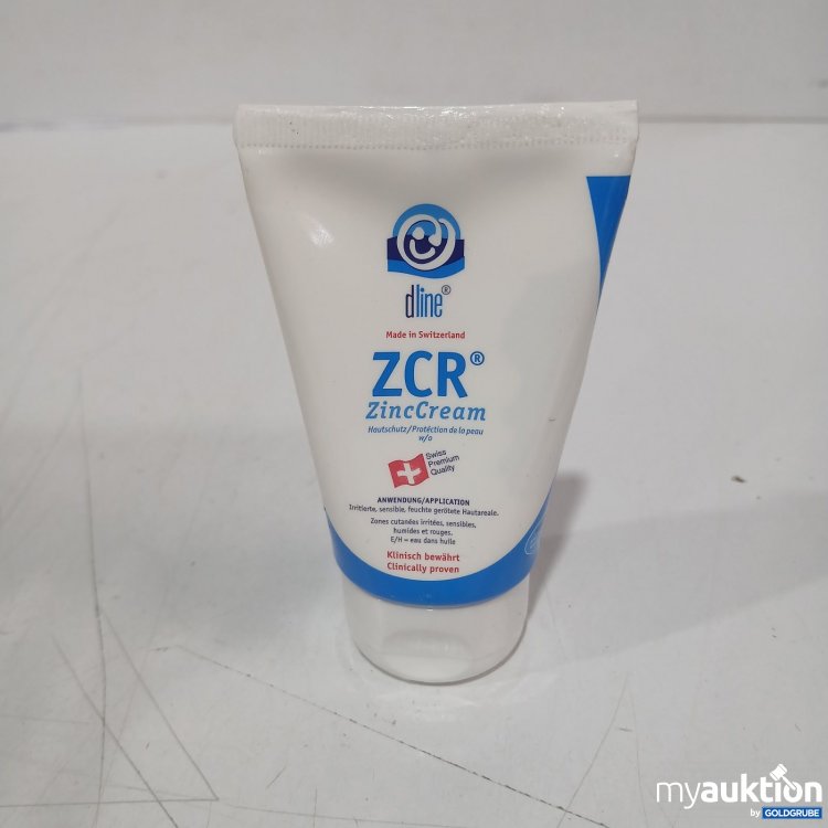 Artikel Nr. 470406: dline ZCR ZincCream Hautschutz Creme 50g