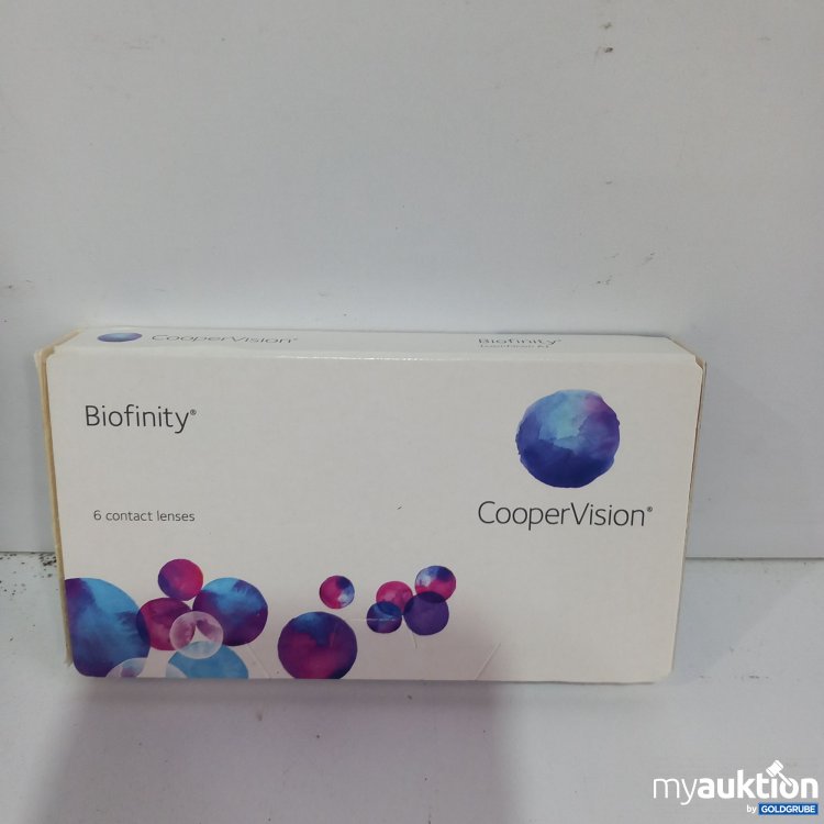 Artikel Nr. 821406 Artikel Nr. 821406: Biofinity Cooper Vision 6 Kontaktlinsen -2.5 Dp