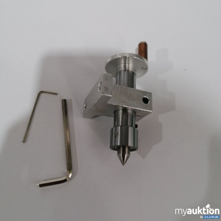Artikel Nr. 847406 Artikel Nr. 847406: Einstellbares Doppel-Kugellager-Mitlaufzentrum für Mini-Drehmaschinen