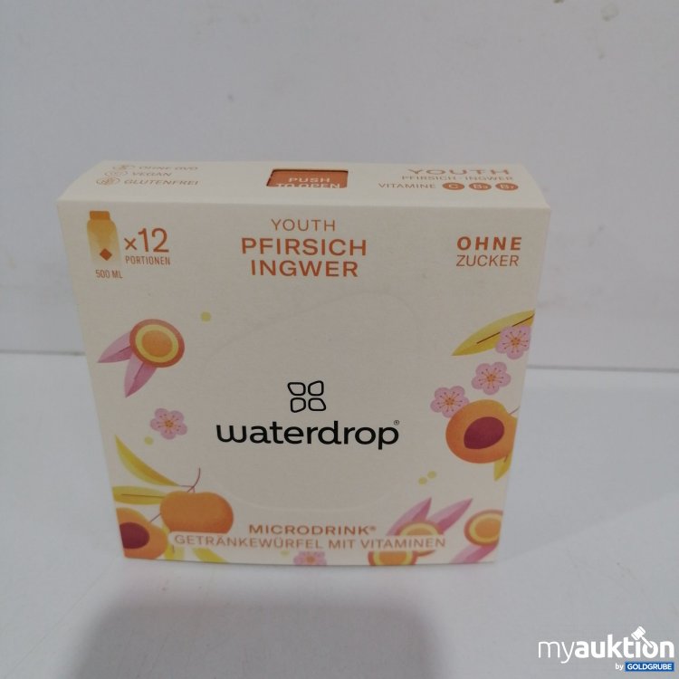 Artikel Nr. 850406 Artikel Nr. 850406: Waterdrop Pfirsich - Ingwer x12