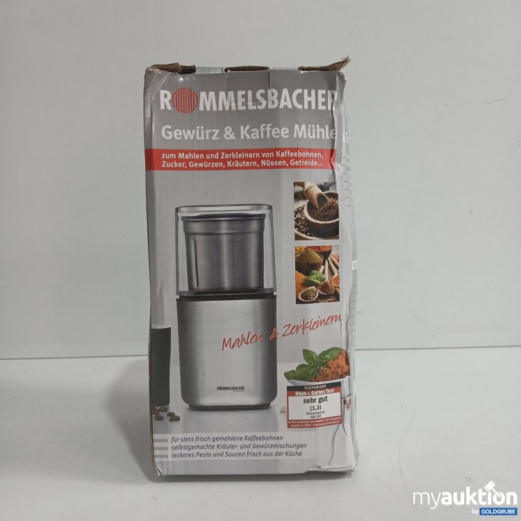 Artikel Nr. 856406 Artikel Nr. 856406: Rommelsbacher Gewürz & Kaffee Mühle