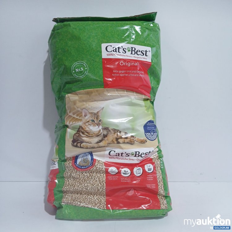 Artikel Nr. 866406: Cats Best Original Pflanzliche Streu 17,2kg 