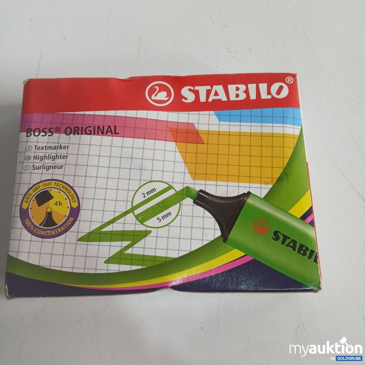 Artikel Nr. 874406: Stabilo Textmarker gelb 10Stk 