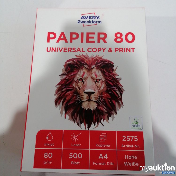 Artikel Nr. 888406: Avery Zweckform Kopierpapier 3Stk je 500Blatt