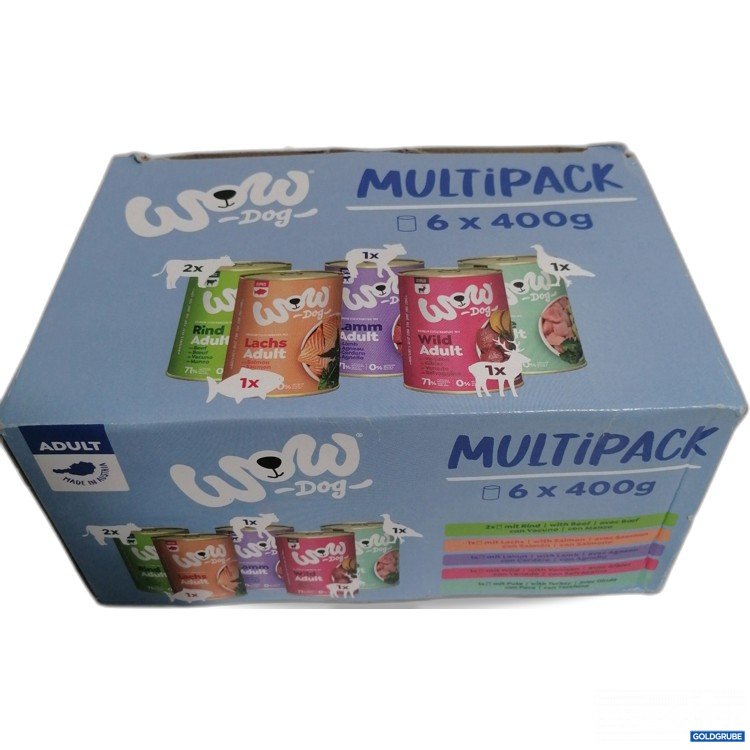 Artikel Nr. 896406: Wow Dog Multipack  diverse Sorten 6x400g