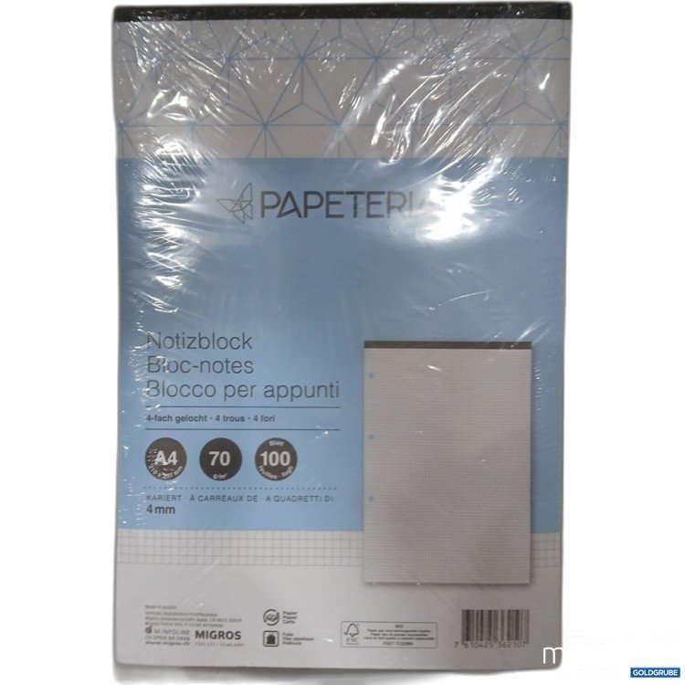 Artikel Nr. 934406 Artikel Nr. 934406: Papeterie Notizblock A4 70 Blatt 100g