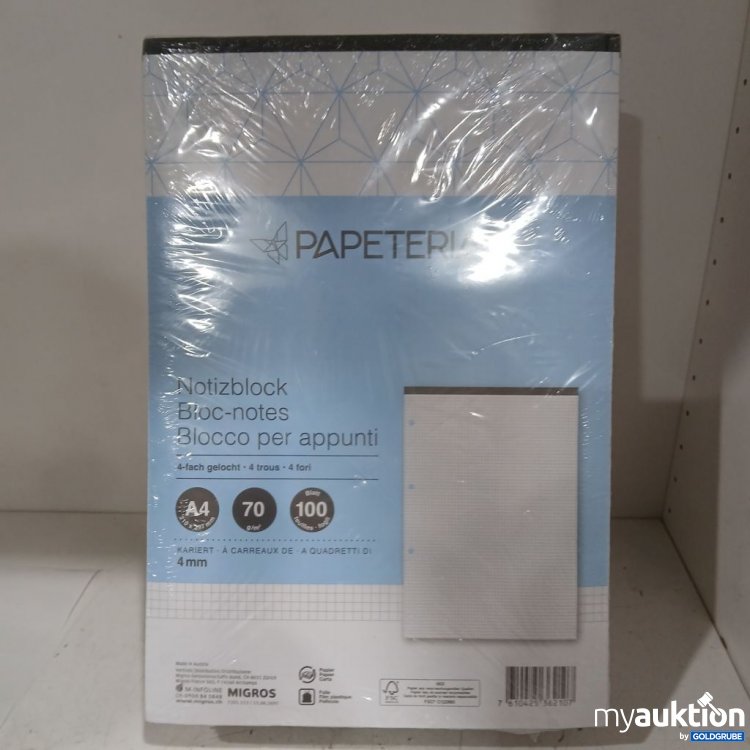 Artikel Nr. 934406 Artikel Nr. 934406: Papeterie Notizblock A4 70 Blatt 100g