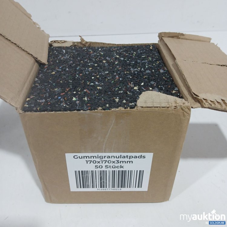 Artikel Nr. 956406: Gummigranulatpads 170x170x3mm 50Stk 