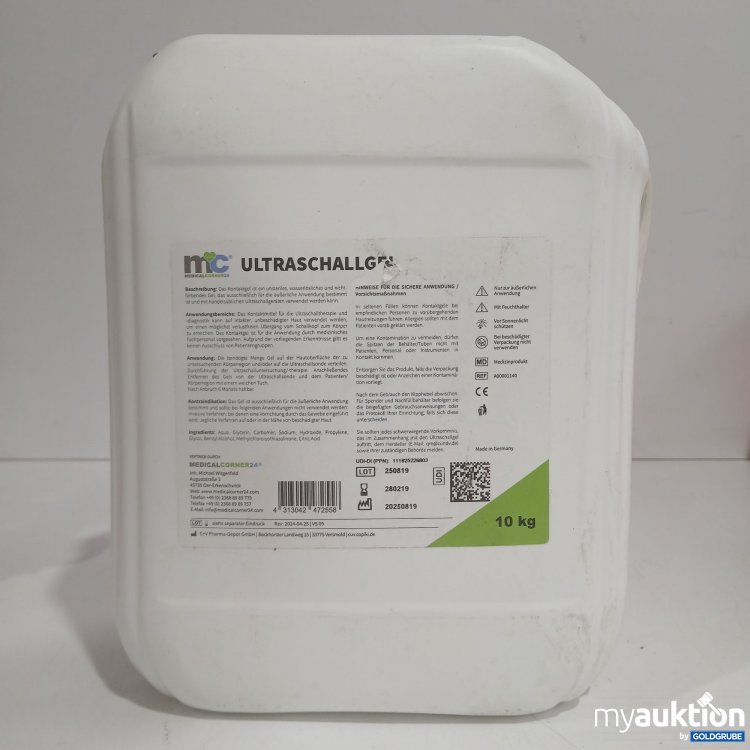 Artikel Nr. 960406: Mc Ultraschallgel 10kg 