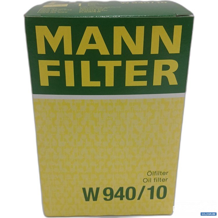 Artikel Nr. 971406 Artikel Nr. 971406: Mann Filter W940/10 Ölfilter
