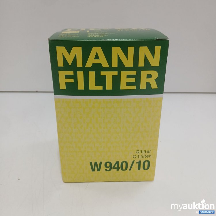 Artikel Nr. 971406 Artikel Nr. 971406: Mann Filter W940/10 Ölfilter