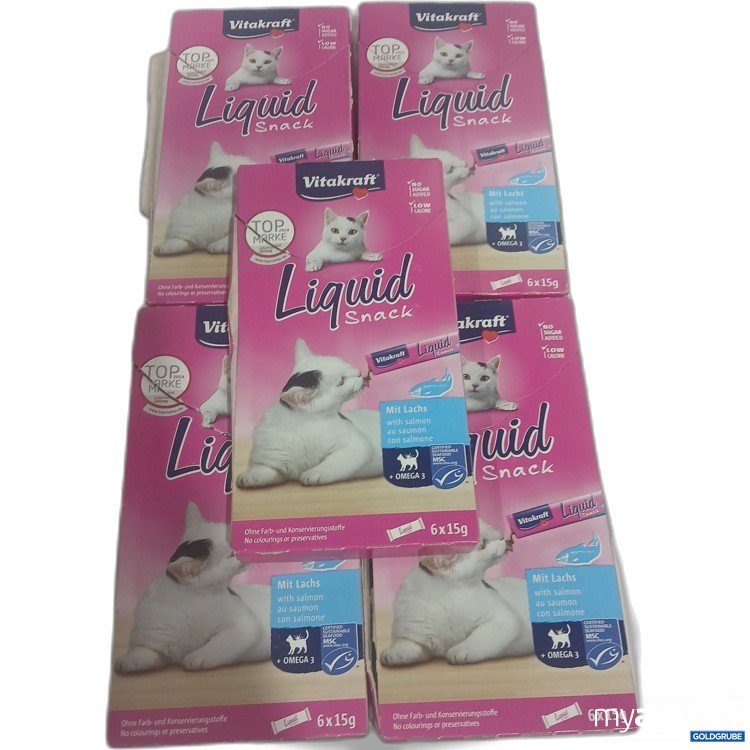 Artikel Nr. 981406 Artikel Nr. 981406: Vitakraft Liquid Snack mit Lachs 6x15g