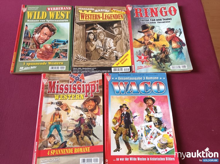 Artikel Nr. 999406 Artikel Nr. 999406: 5 x Western Sammelbände (=16 Romane)