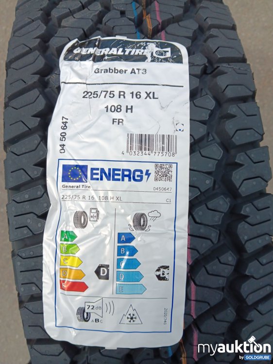 Artikel Nr. 440407 Artikel Nr. 440407: Generaldirektor Grabber AT3 225/75R 16 XL 108H