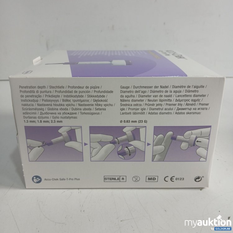 Artikel Nr. 461407 Artikel Nr. 461407: Accu-Chek Safe-T-ProPlus 200 Lancing Devices