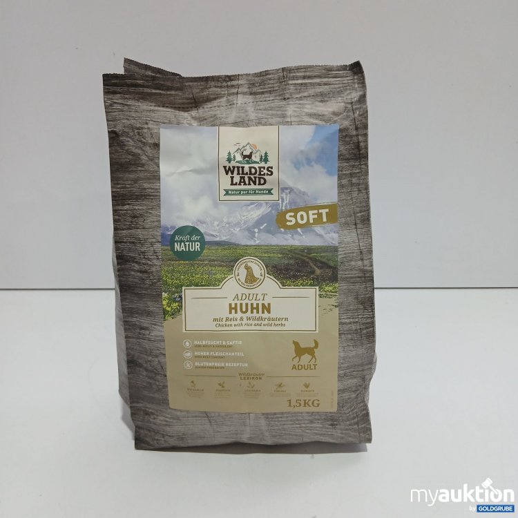 Artikel Nr. 812407 Artikel Nr. 812407: Wildes Land Soft Hundefutter 1,5kg