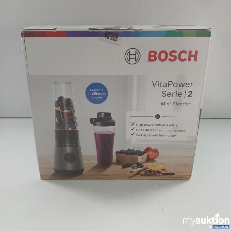 Artikel Nr. 814407 Artikel Nr. 814407: Bosch VitaPower Serie 2 Mini Blender