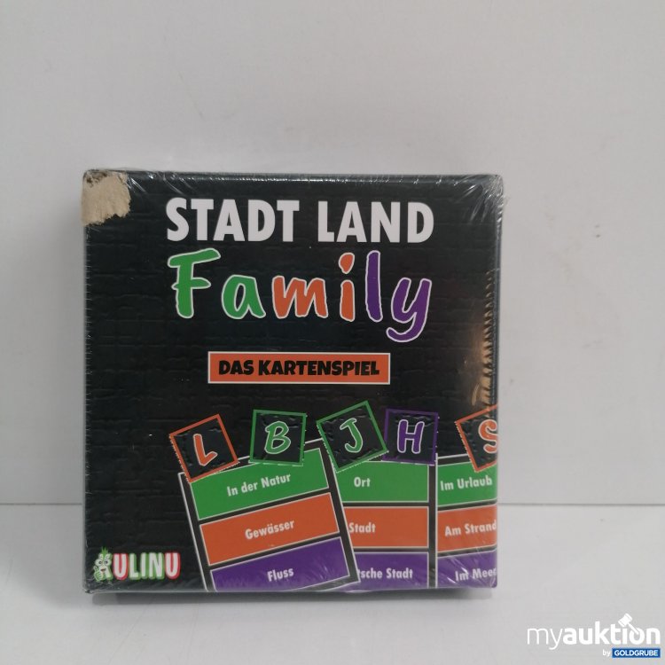 Artikel Nr. 859407: Kulinu Stadt Land Family Kartenspiel 