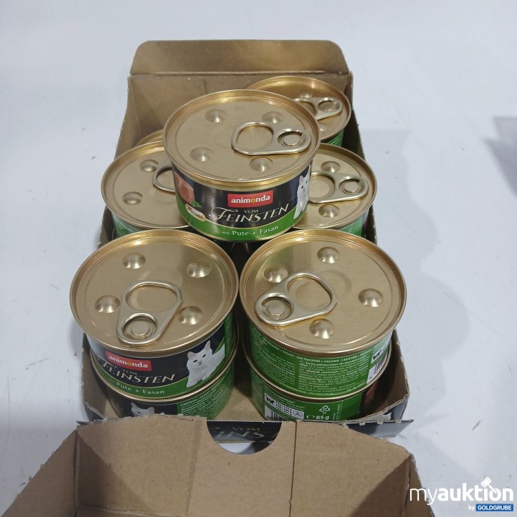 Artikel Nr. 885407: Animonda vom Feinsten Pute+Fasan Katzenfutter 12x85g