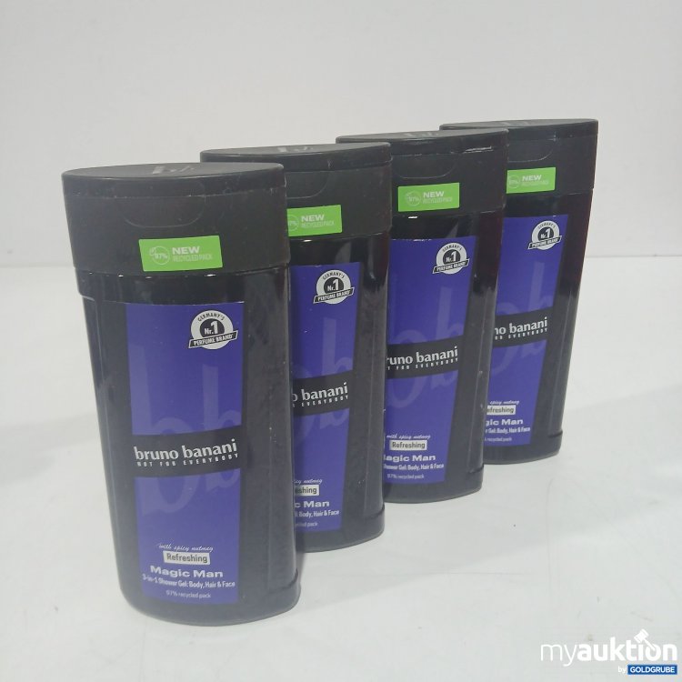 Artikel Nr. 886407: Bruno Banani not for everybody Magic Man Duschgel 4x 250ml
