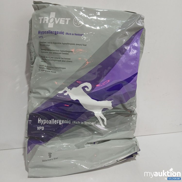 Artikel Nr. 897407: Trovet Hypoallergenic Venison VPD Hundefutter 10kg 