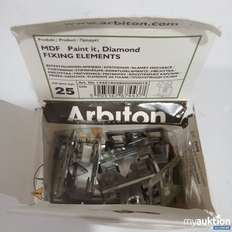 Artikel Nr. 910407 Artikel Nr. 910407: Arbiton Befestigungsklammern 25Stk