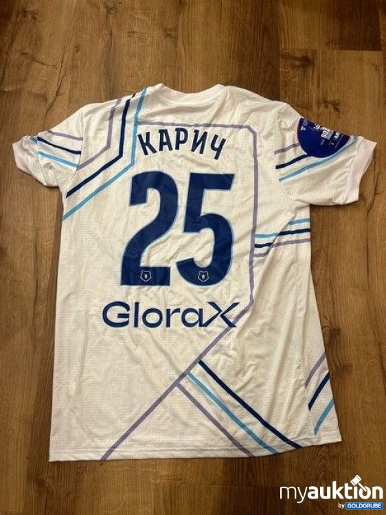 Artikel Nr. 920407: Sven Karic, Slow. Nationalspieler, Trikot signiert Nizni Novograd pari 