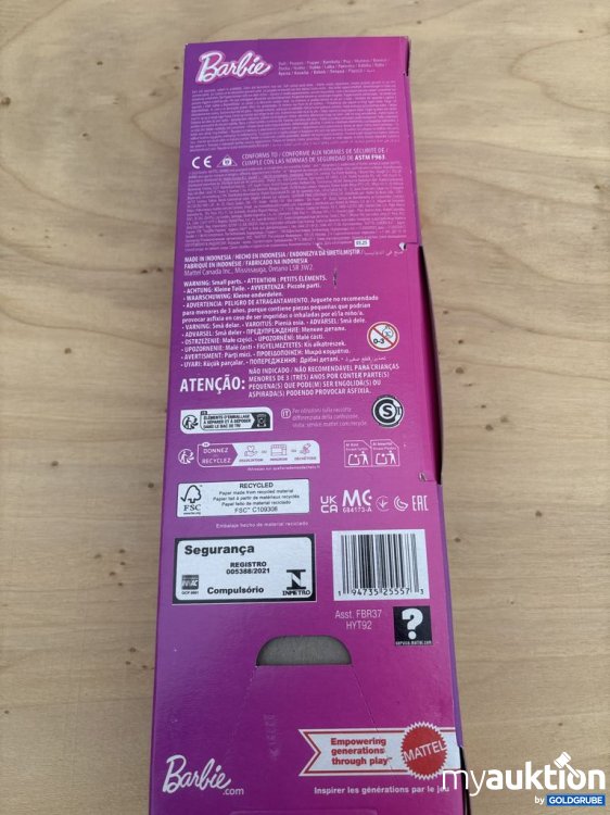 Artikel Nr. 921407: Barbie Puppe lila Kleid 234