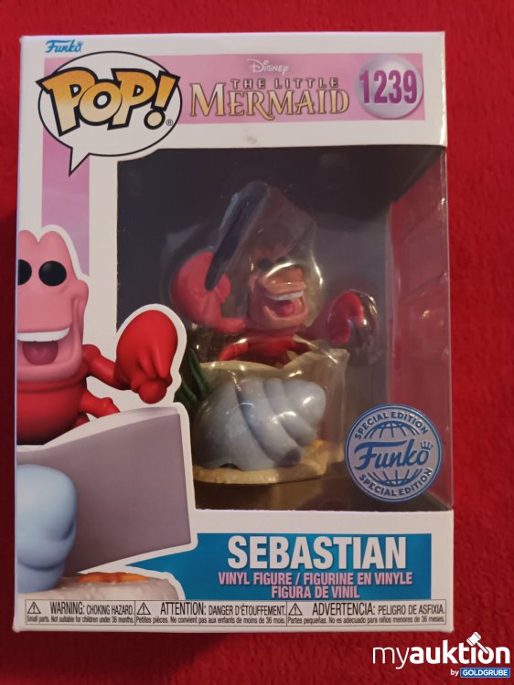 Artikel Nr. 927407 Artikel Nr. 927407: Special Edition, Sebastian, Disney the little Mermaid