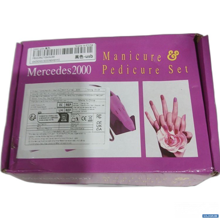 Artikel Nr. 934407 Artikel Nr. 934407: Mercedes2000 Manicure & Pedicure Set Deluxe Glazing Machine 240V