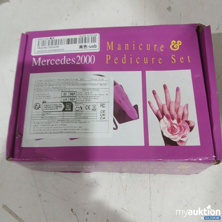 Artikel Nr. 934407 Artikel Nr. 934407: Mercedes2000 Manicure & Pedicure Set Deluxe Glazing Machine 240V