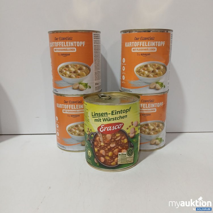 Artikel Nr. 967407: Diverse Lebensmittel 5×800g