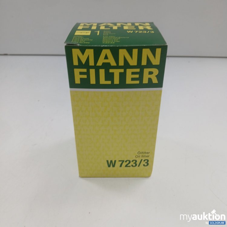 Artikel Nr. 971407 Artikel Nr. 971407: Mann Filter W723/3 Ölfilter