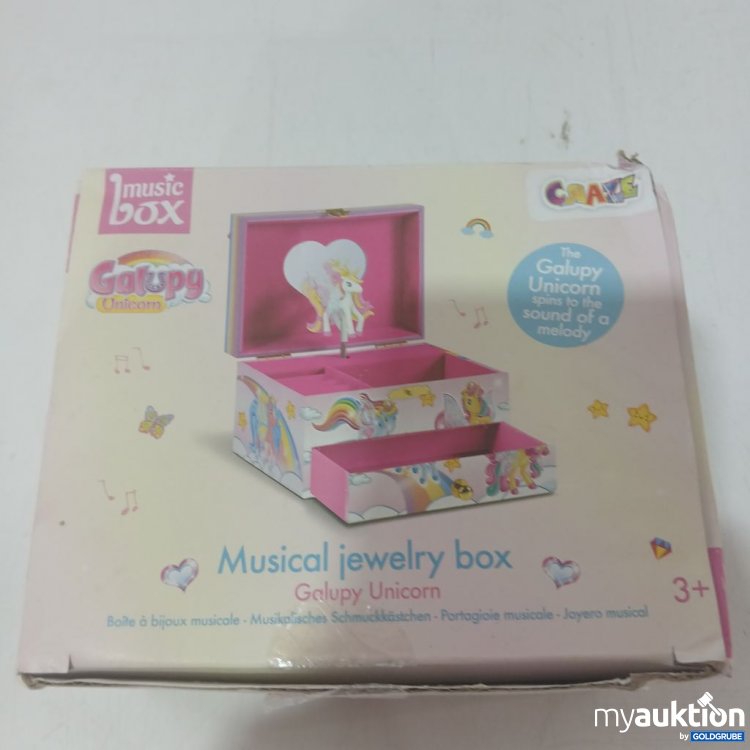 Artikel Nr. 993407: Galupy Unicorn Musical Jewelry Box