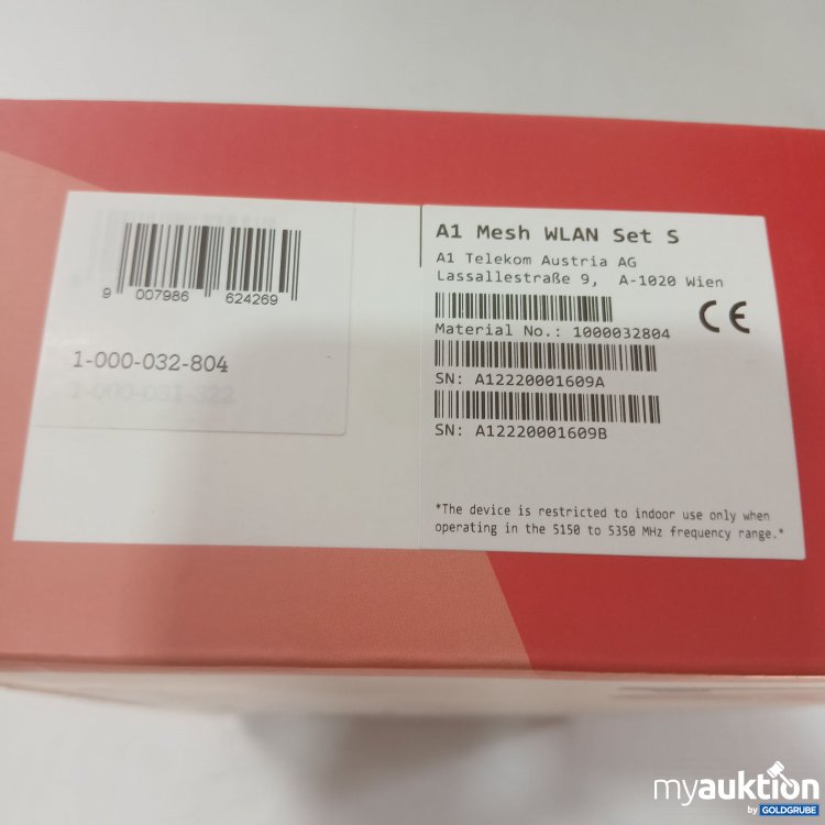 Artikel Nr. 995407 Artikel Nr. 995407: A1 Mesh WLAN Set small 1000032804
