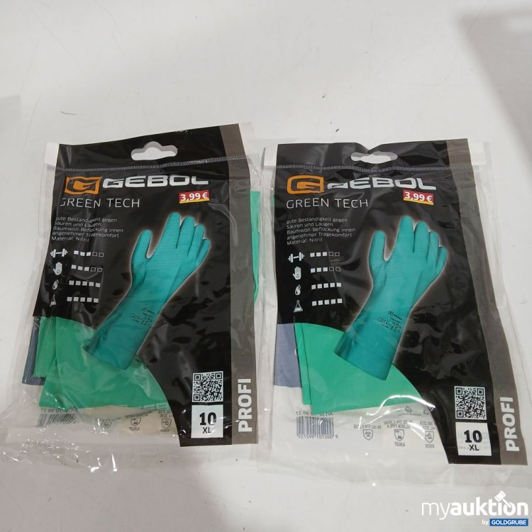 Artikel Nr. 442408: GEBOL Green Tech Profi Handschuhe 10XL