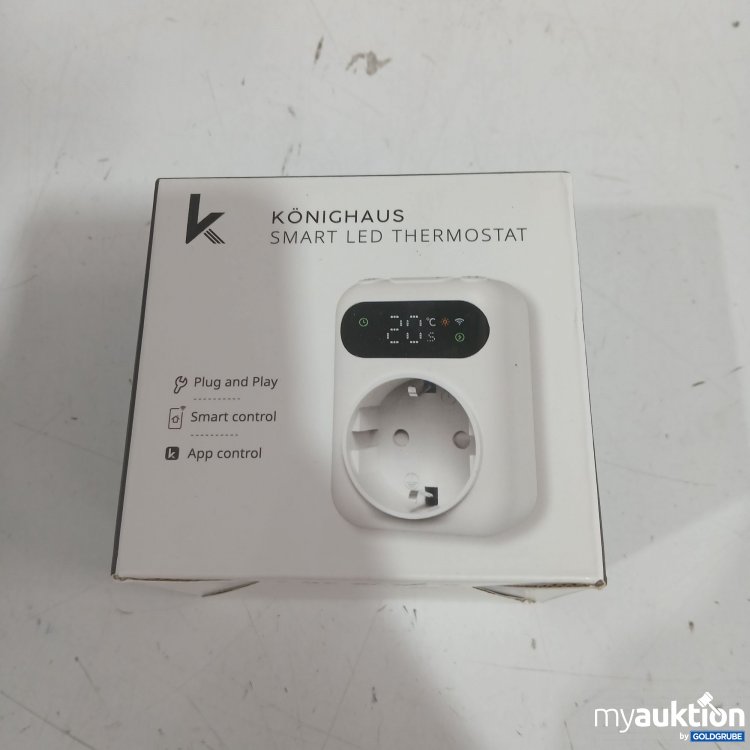 Artikel Nr. 446408 Artikel Nr. 446408: Könighaus Smart LED Thermostat