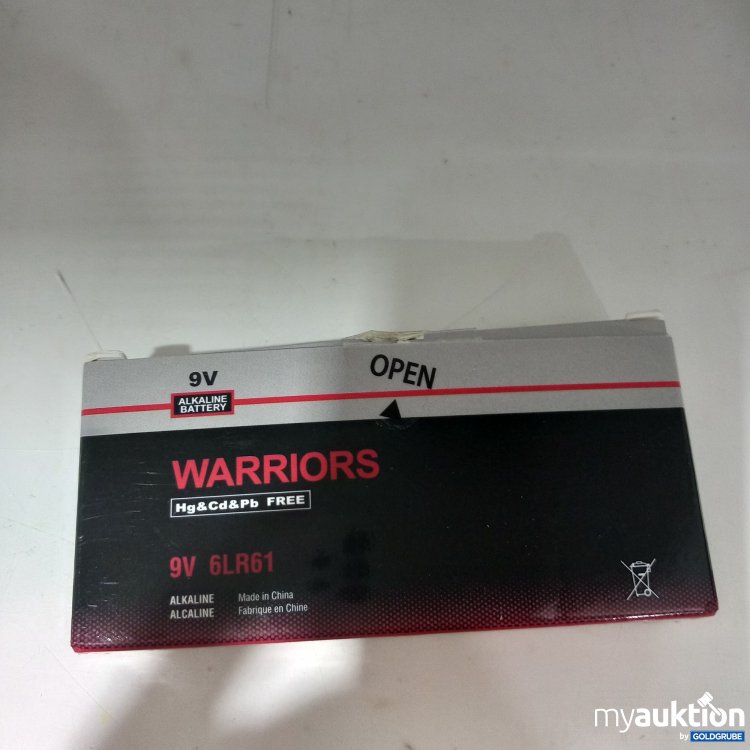 Artikel Nr. 768408 Artikel Nr. 768408: Warriors Batterien 6LR61