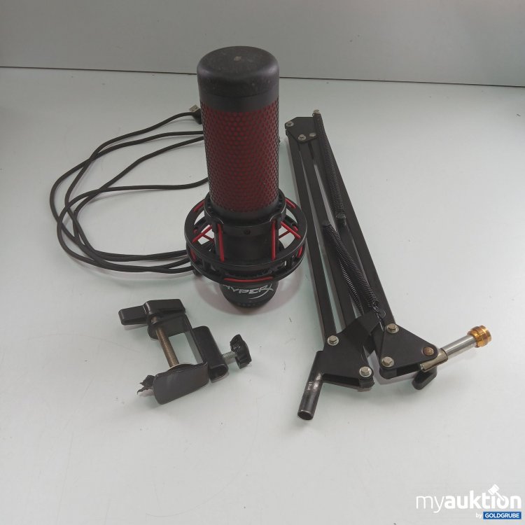 Artikel Nr. 814408 Artikel Nr. 814408: HyperX QuadCast – Standalone USB Mikrofon mit umfangreichen Funktionen für Streamer Gamer
